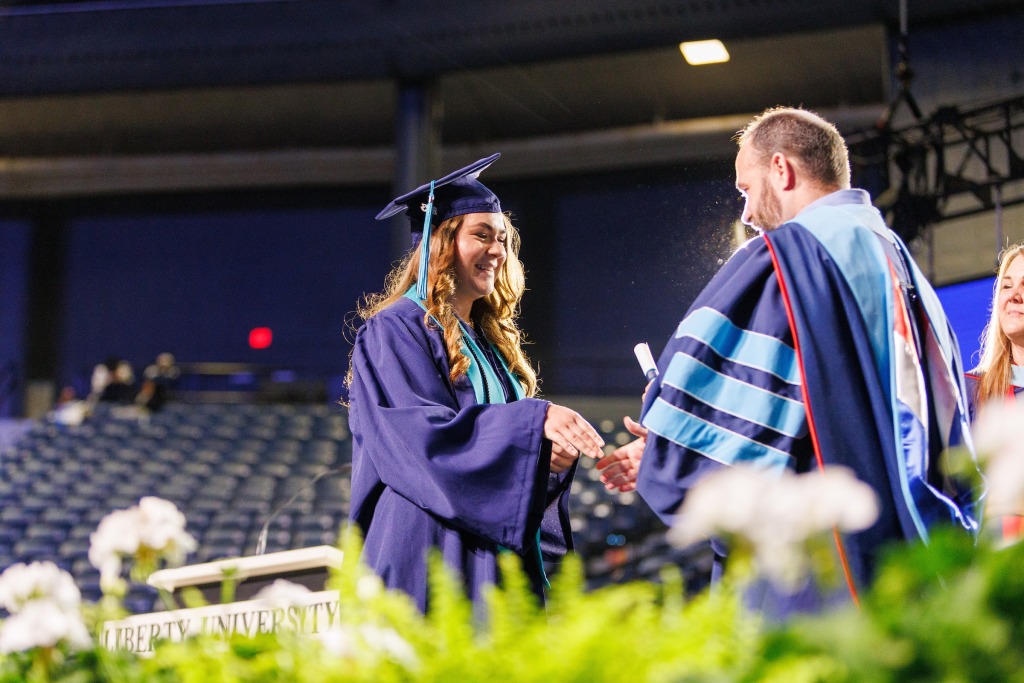 liberty university degree presentation ceremony