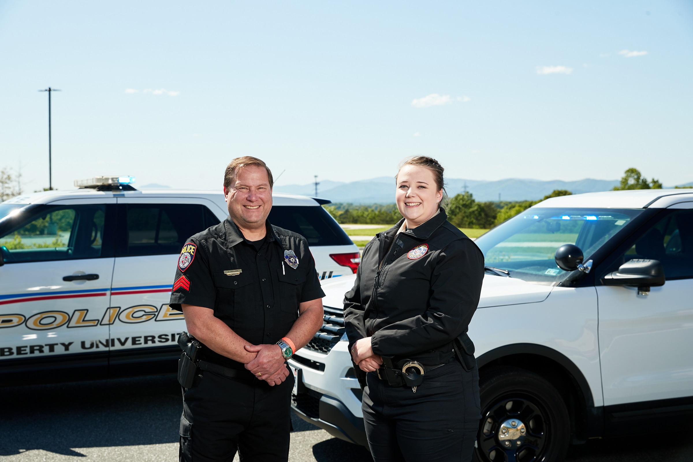 LUPD Brochure Promo Takes Place On May 7, 2020. (Photo By Andrew Snyder)