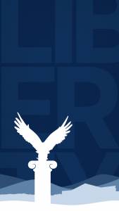 Liberty Blue Eagle Mobile Wallpaper 169x3006.jpg
