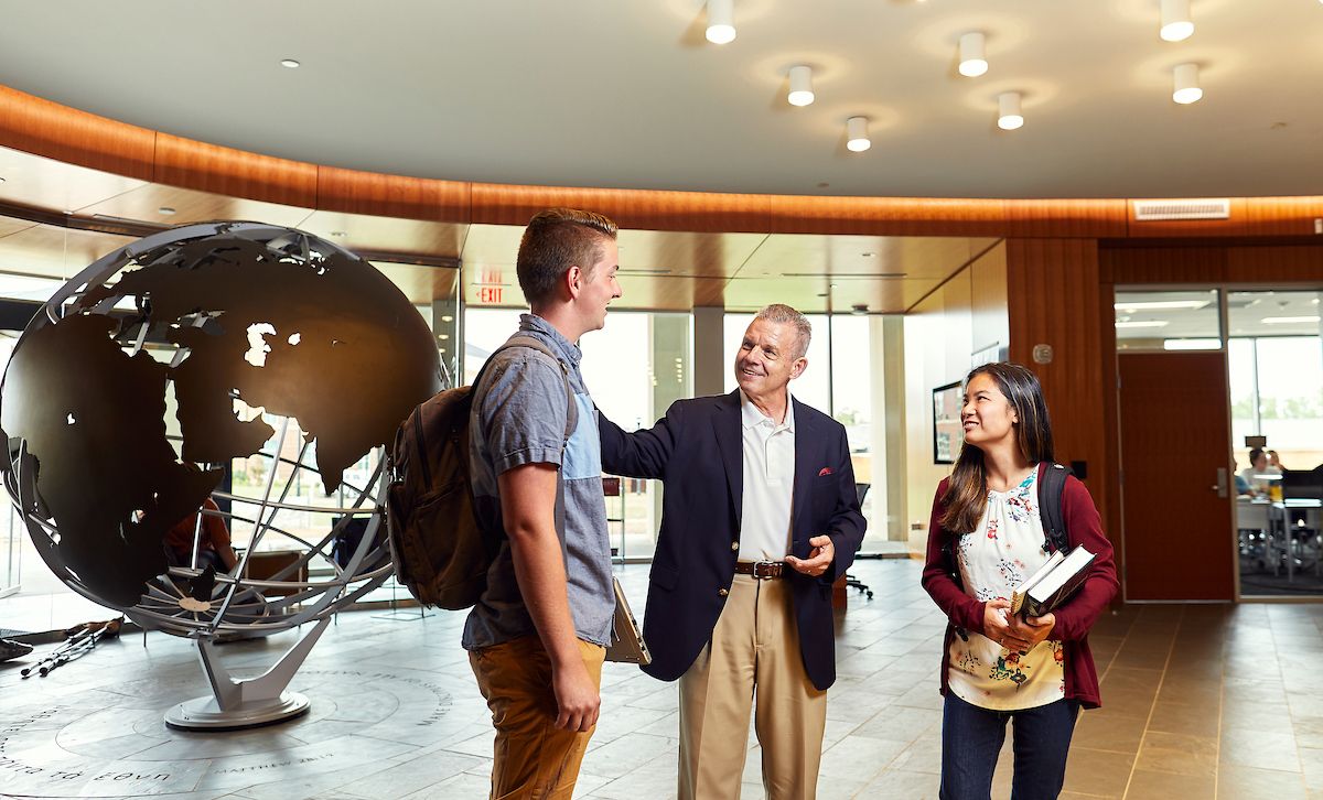 Liberty Divinity Students On Campus