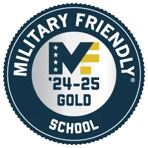 MilitaryFriendly Top 10 School Gold