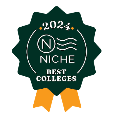 2020 Niche Best Colleges badge