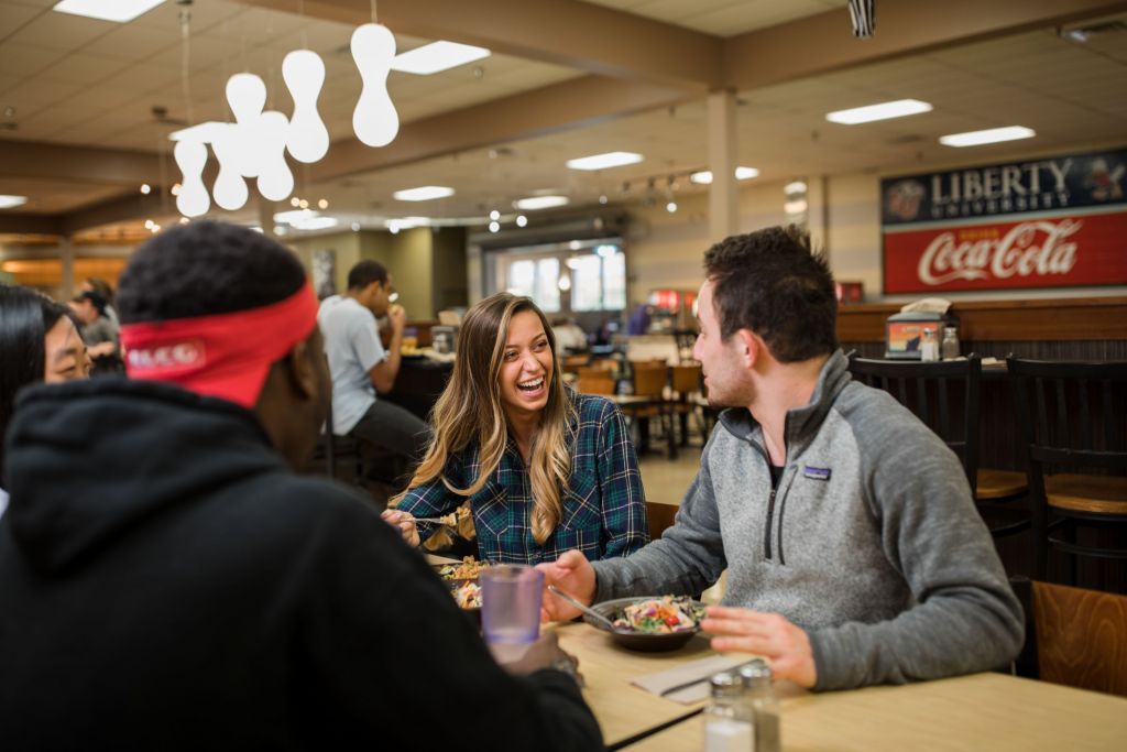 Liberty University Dining Services OnCampus Food Options for Students