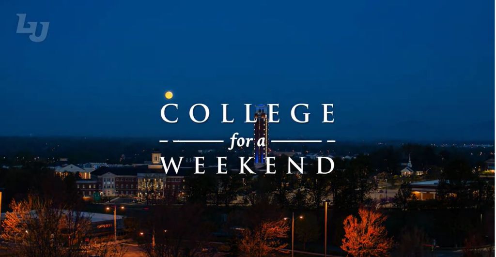 College For A Weekend (CFAW) Events Liberty University