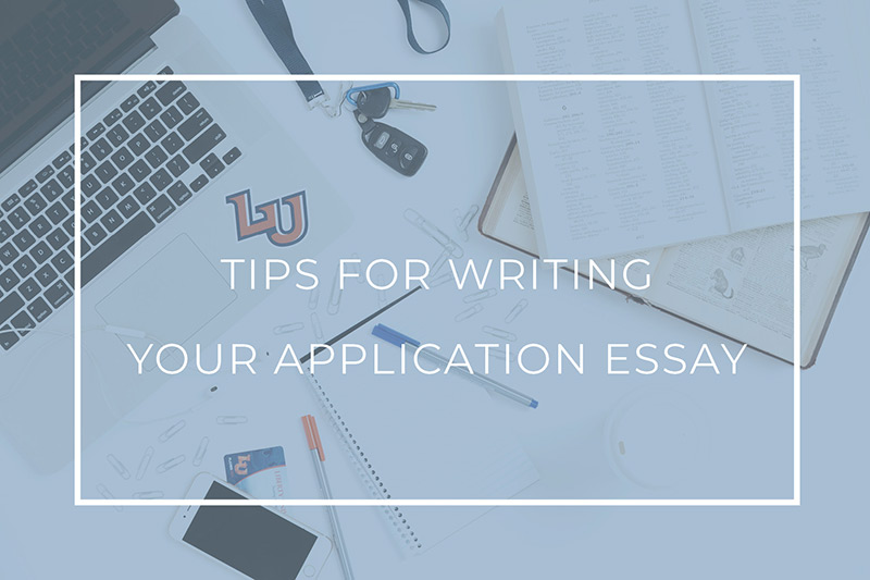 Writing Your Application Essay Liberty University Residential